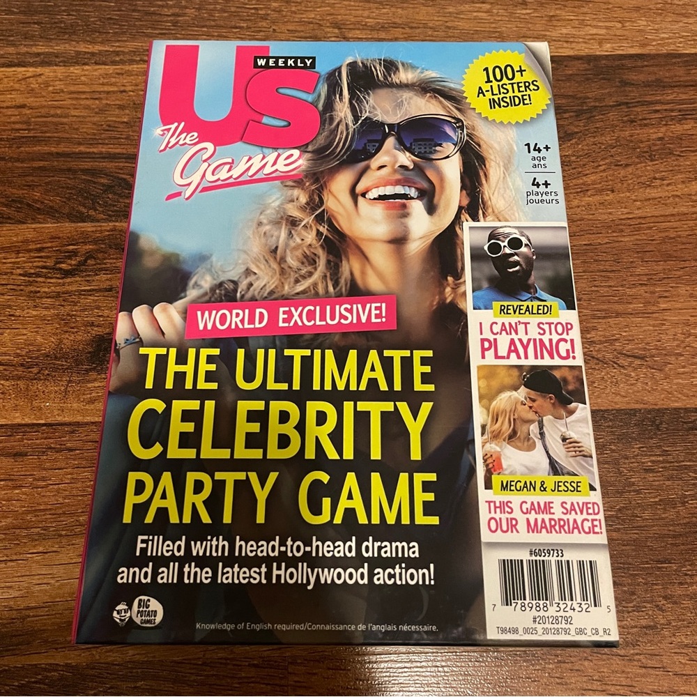 New The Game Celebrity Party Game US Weekly